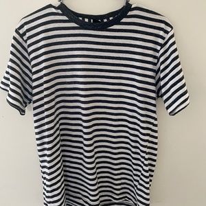 BDG- Urban Outfitters Black and White Striped Shirt
